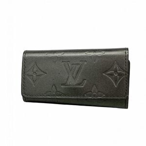 Louis Vuitton Key Case Monogram ・matte Multicles 4 M65162 Black Men's